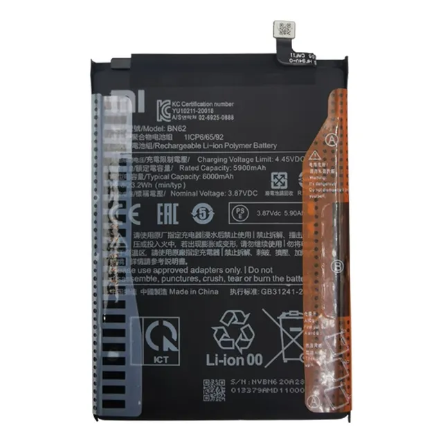 Bateria Xiaomi Bn62 Redmi 9t / Poco M3 Tienda Fisica Garanti