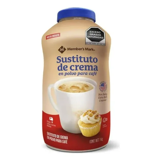 Sustituto De Crema En Polvo Para Café Member's Mark 1 Kg.