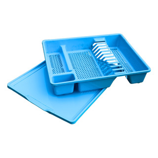 Escurridor Trastes Platos C Base Charola Plástico Resistente Escurridor Trastes Platos C Base Charola Plástico Resistente