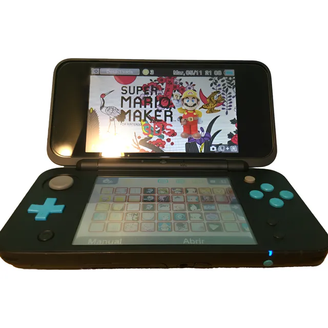 Nintendo New 2ds Xl Completo Con Accesorios Juegos Y Dlc's Celeste
