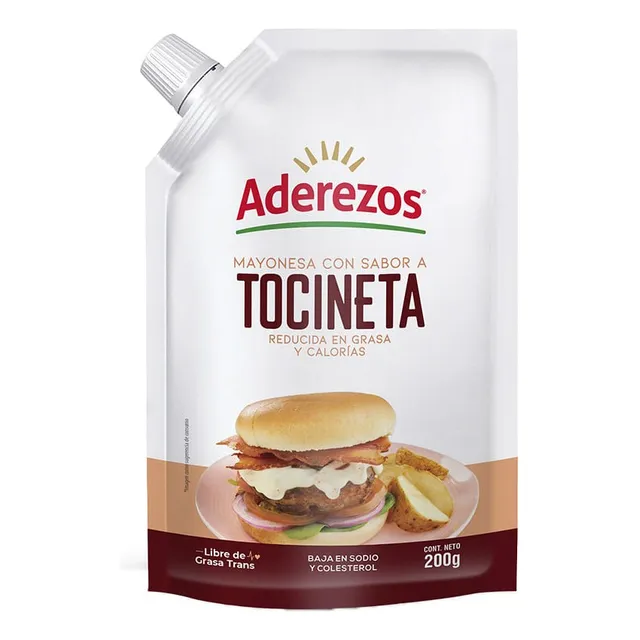Salsa Mayonesa Tocineta Aderezos 200gr - g a $37