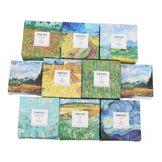 8 Washi Y 100 Stickers De Van Gogh Bullet Scrapbok 8 Washi Y 100 Stickers De Van Gogh Bullet Scrapbok