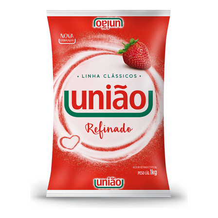 Açúcar Refinado União 1kg Açúcar Refinado União 1kg