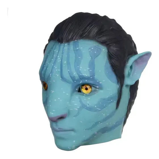 Máscara Cosplay Avatar Calidad Diseño Látex 24 Cm Halloween