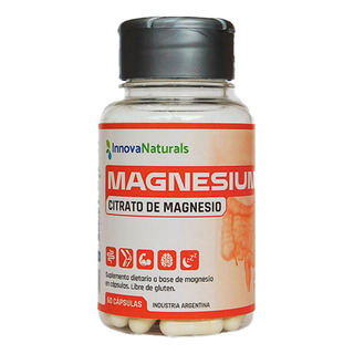 Innovanaturals Citrato De Magnesio 400mg X60 Cápsulas Innovanaturals Citrato De Magnesio 400mg X60 Cápsulas
