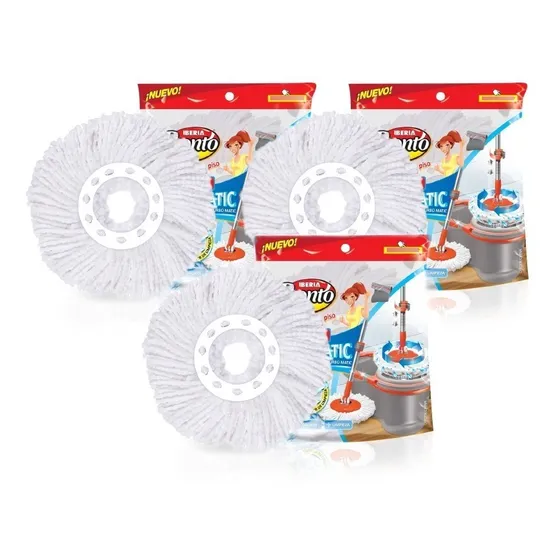 Repuesto Mopa Turbo Matic Pelo Largo Iberia X3