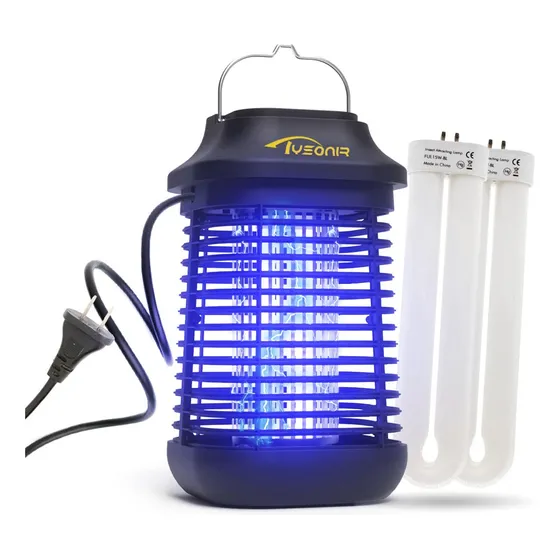 Lampara Repelente Eléctrica Mata Mosquitos Mosca 4200v