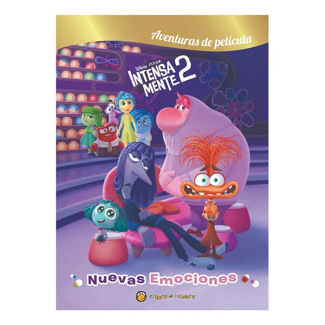 Libro Intensamente 2 - Disney Película - El Gato De Hojalata