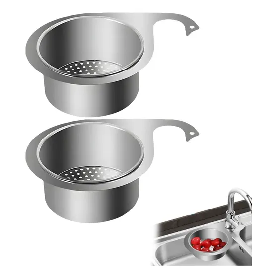 Cesta De Desagüe De Acero Inoxidable Para Fregadero De Cocin