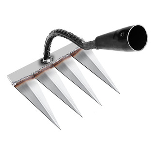Ioxzaqo Rastrillo De Hierro Para Jardinería Y Deshierbe, Her Ioxzaqo Rastrillo De Hierro Para Jardinería Y Deshierbe, Her