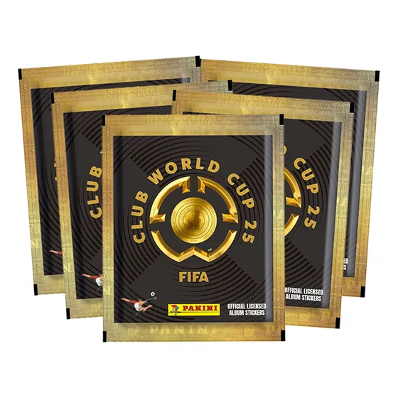 Pack X 20 Sobres De Figuritas Mundial De Clubes Fifa 2025