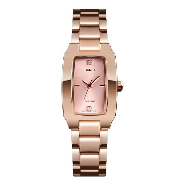 Reloj Elegante Para Mujer En Acero Skmei 1400 Waterproof 