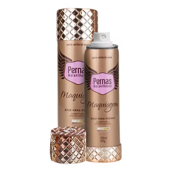 Leg Makeup Clara Media Intensa Palterm Efeito Matte