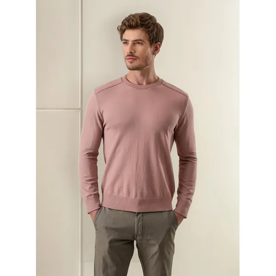 Sweater Hombre Tejido Holborn 341f010 Rosado