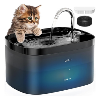Fuente De Agua Para Gatos, 84oz / 2.5l Fuente Para Gatos, Fu Fuente De Agua Para Gatos, 84oz / 2.5l Fuente Para Gatos, Fu