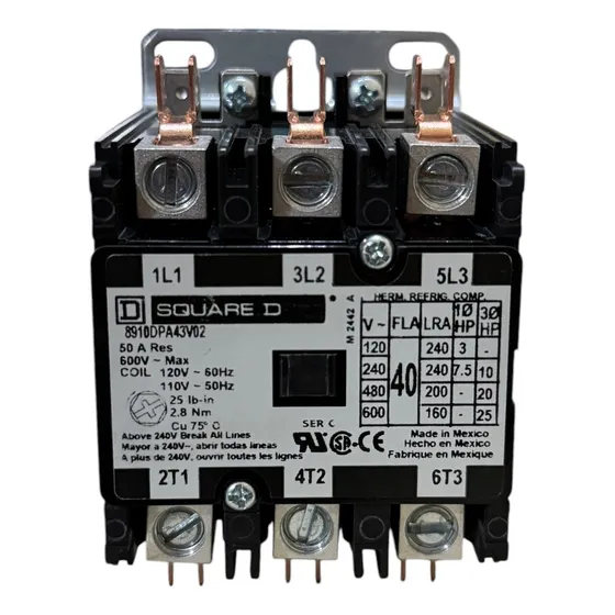 Contactor Square D 8910dpa43v02 110v