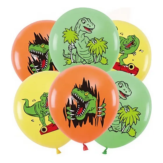 Globos Dinosaurios Grandes Alta Calidad Cumpleaños Fiestas