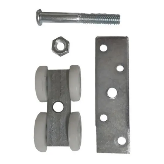 Carro Para Puerta Corrediza Riel 168 Nylon Roma