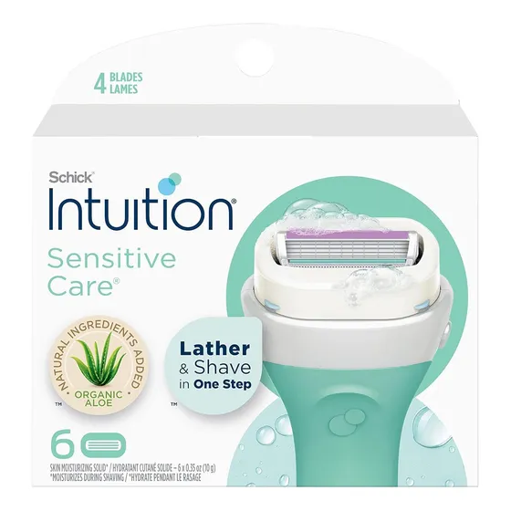 Recambios De Afeitar Schick Intuition Para Mujeres Con Piel
