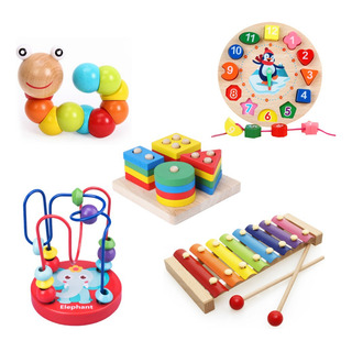 Wan Brinquedos De Estimulação Precoce Para Crianças, 5 Peças Wan Brinquedos De Estimulação Precoce Para Crianças, 5 Peças