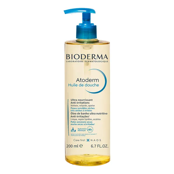Óleo de banho Atoderm hidratante diária 200ml Bioderma