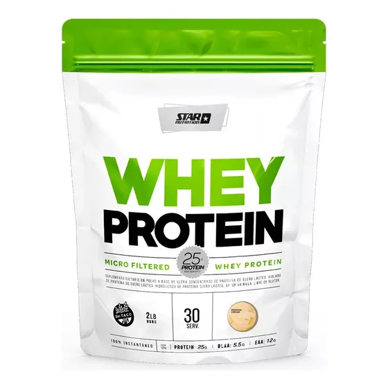 Star Nutrition Whey Protein 2 Lb Sabor Vanilla Ice Cream Doy