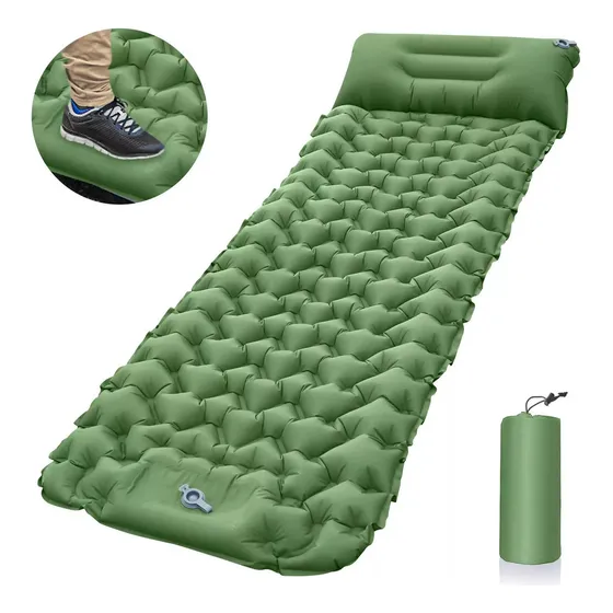 Nuevo Colchón Inflable Verde Colchón Inflable Genérico
