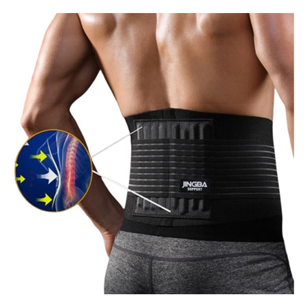 Cinta Premium Coluna Lombar C/hastes Flexíveis Hernia Disco Cinta Premium Coluna Lombar C/hastes Flexíveis Hernia Disco