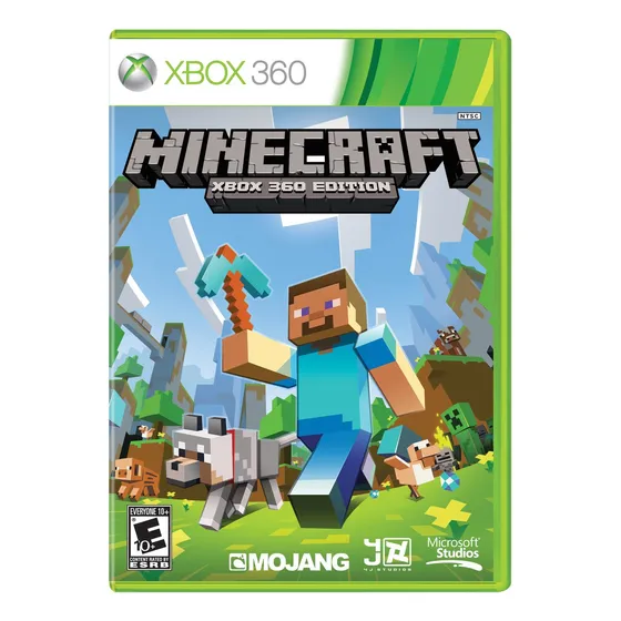 Console De Videogame Xbox 360 Minecraft Edition