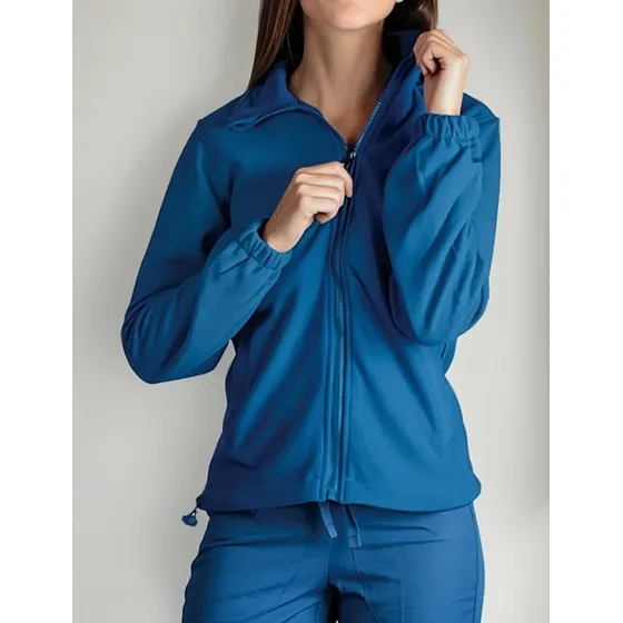 Micropolar Chaqueta Corporativa Cierre Completo Mujer Polar