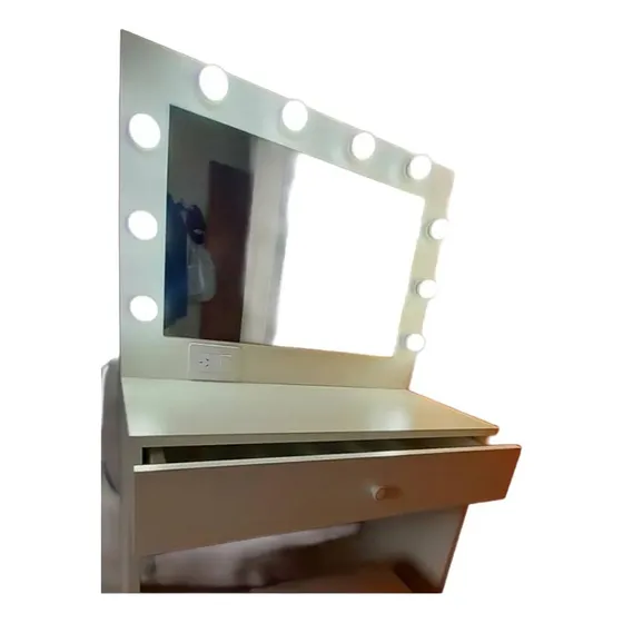 Mesa Maquillaje Estilo Hollywoodel Mejor Precio-calidad!!