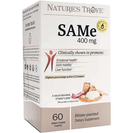 Sam-e Complete 400 Mg Vegano  60 Tabletas Stock