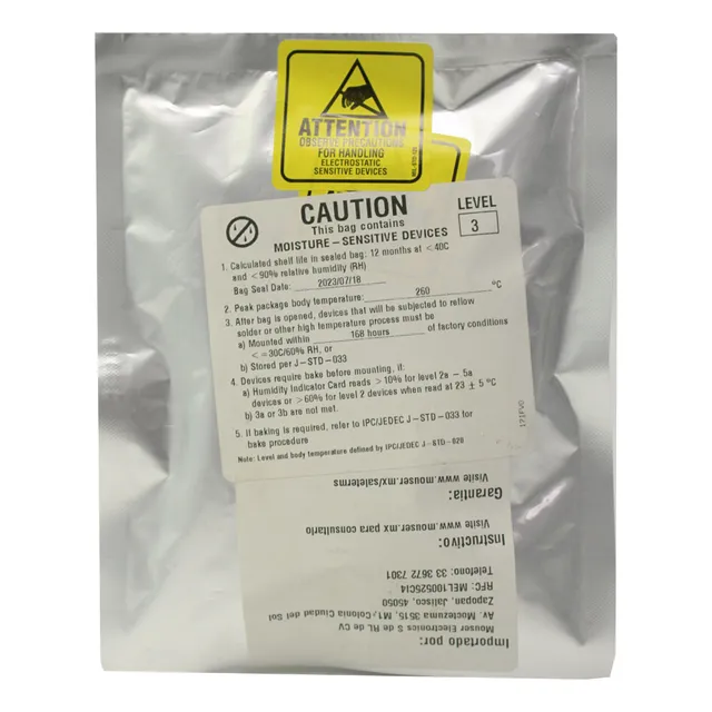 Memoria Sram Mouser Electronics 727-cy62120ell45zaxi (5pz)