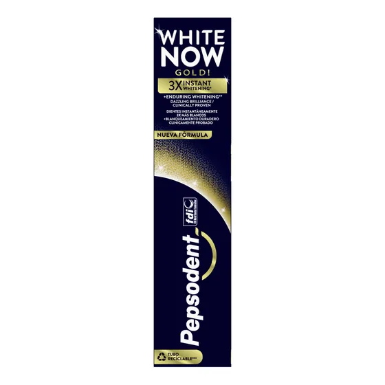 Pasta Dental White Now Gold 75ml Pepsodent