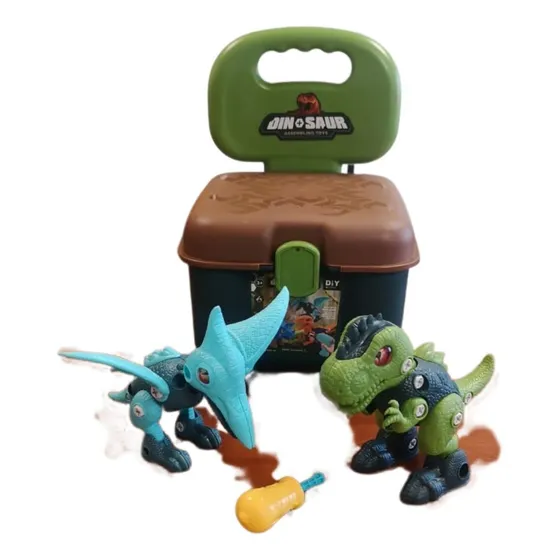 Dinosaurios Para Armar Juguete Con Banquito Zippy Toys