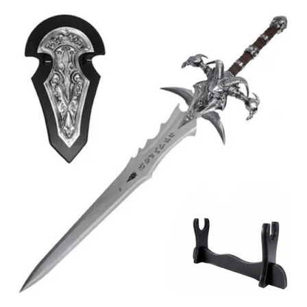 Espada World Of Warcraft Frostmourne Inox Tamanho Real Espada World Of Warcraft Frostmourne Inox Tamanho Real