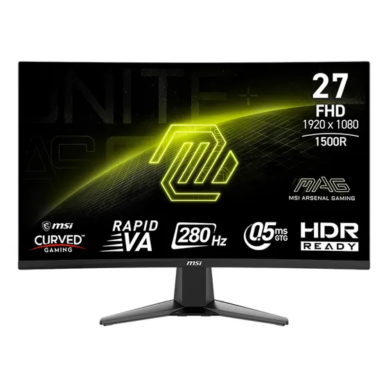 Monitor Gamer Curvo 27 Msi Mag 276cxf 0.5ms 280hz Rapid Va