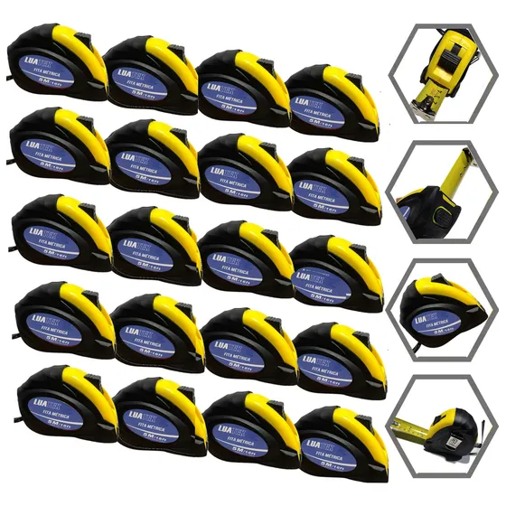 Trenas Atacado Kit20 Peças M5 Aço 5 Metros 25mm Emborrachada