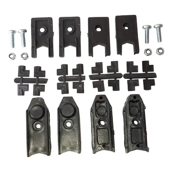 Kit Topes Plasticos Ventana Caroni Con Escuadras 
