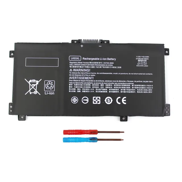 Batería De Ordenador Portátil An·gwel Lk03xl Para Hp Envy X3
