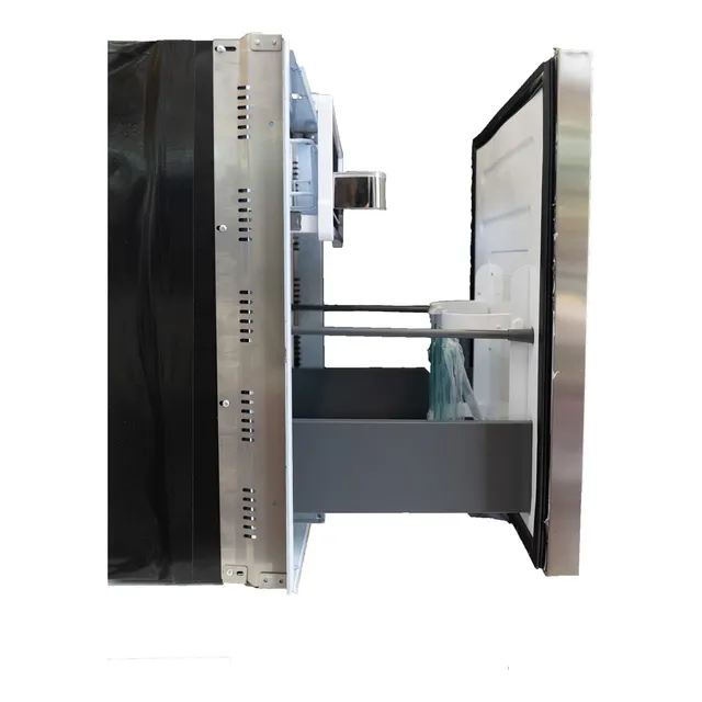 Heladera Inox Compresor 12v/24v 85lt Motorhome Lancha