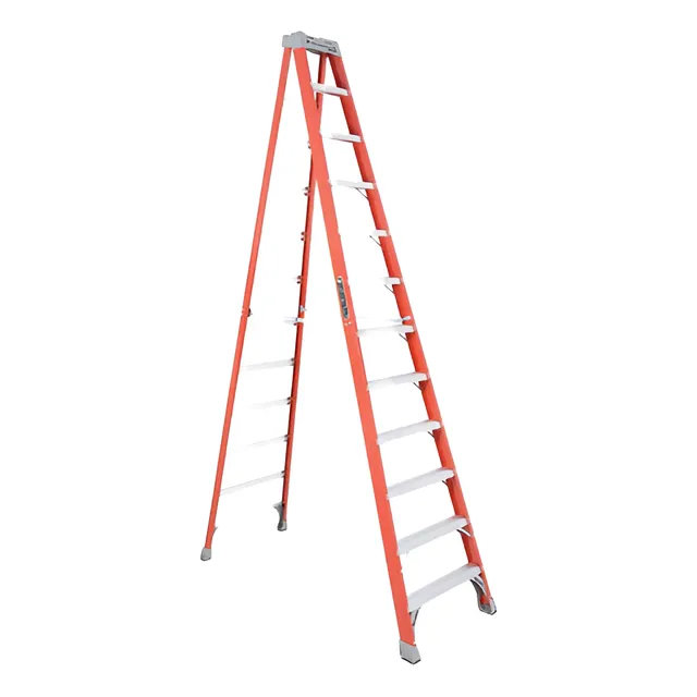 Escalera Tijera 12esc. Fibra Lousvile Alquiler X Día G P