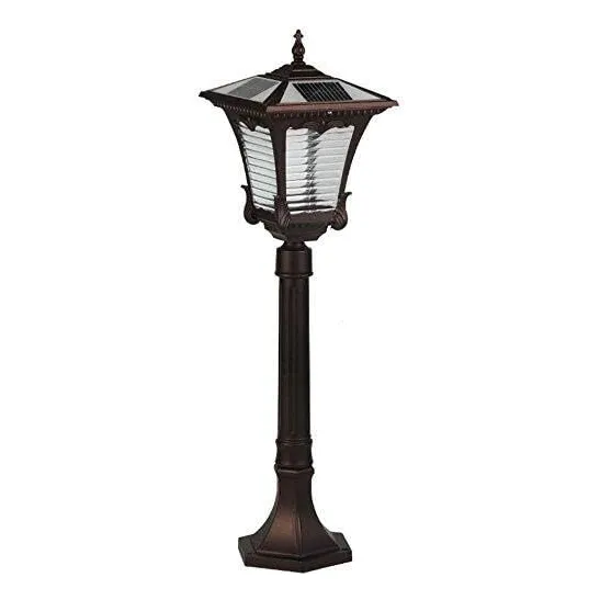 Luz Poste Al Aire Libre Solar Para Cesped Jardin Calle Ip65