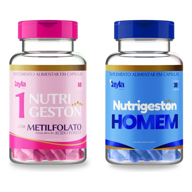 Nutrigeston1 - Leve Para 1 Mês + 1-nutrigeston Homem Por 50%
