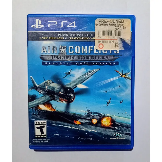 Air Conflicts Pacific Carriers Ps4 Fisico