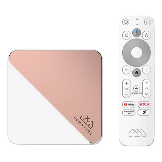 Caja De Tv Homatics Box R 4k Plus Androidtv 11 4 Gb 32 Gb Wi