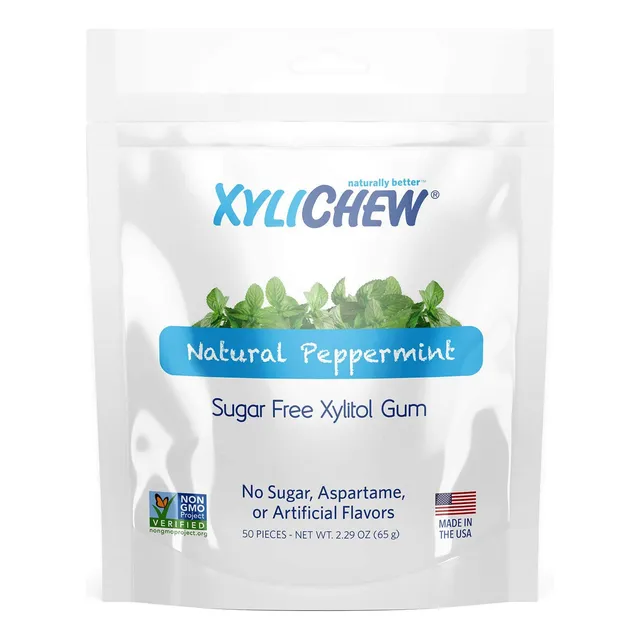 Xylichew - Botes De Goma De Mascar 100% Xilitol, Sin Omg, Gl