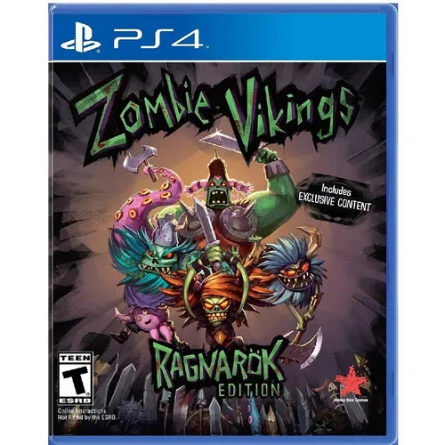 Juego Zombie Vikings Ps4 Midia Fisica Rising Star Games
