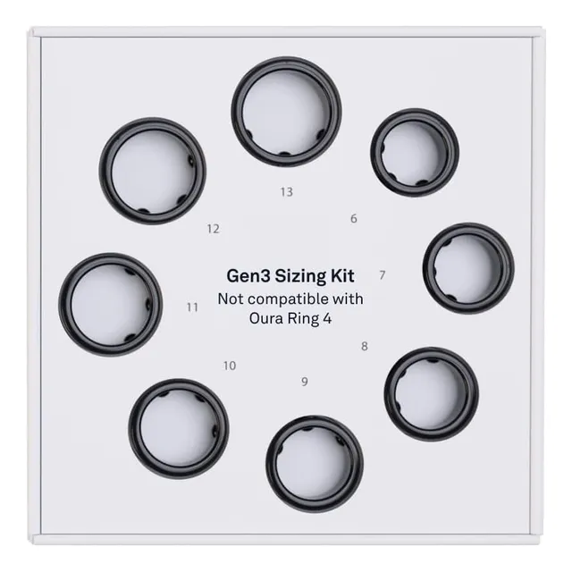 Oura Ring Sizing Kit De Anillos De Prueba Anillo Inteligente