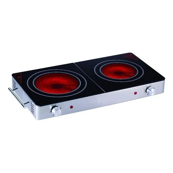 Anafe Eléctrico Sikla Esj102 Vitrocerámico 220v Color Acero inoxidable